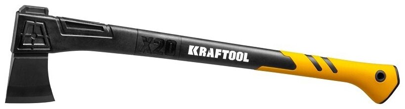 Топор колун Kraftool Х20, длина рукояти 710мм, материал рукояти: полиамид, 2.21кг (20660-20)