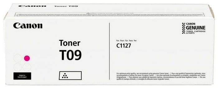 

Картридж лазерный Canon T09M/3018C006, пурпурный, 5900 страниц, оригинальный для Canon i-SENSYS X C1127iF, C1127i, C1127P, T09M