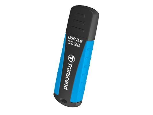 

Флешка 32Gb USB 3.0 Transcend JetFlash 810, черный/голубой (TS32GJF810), Черный/синий, 810