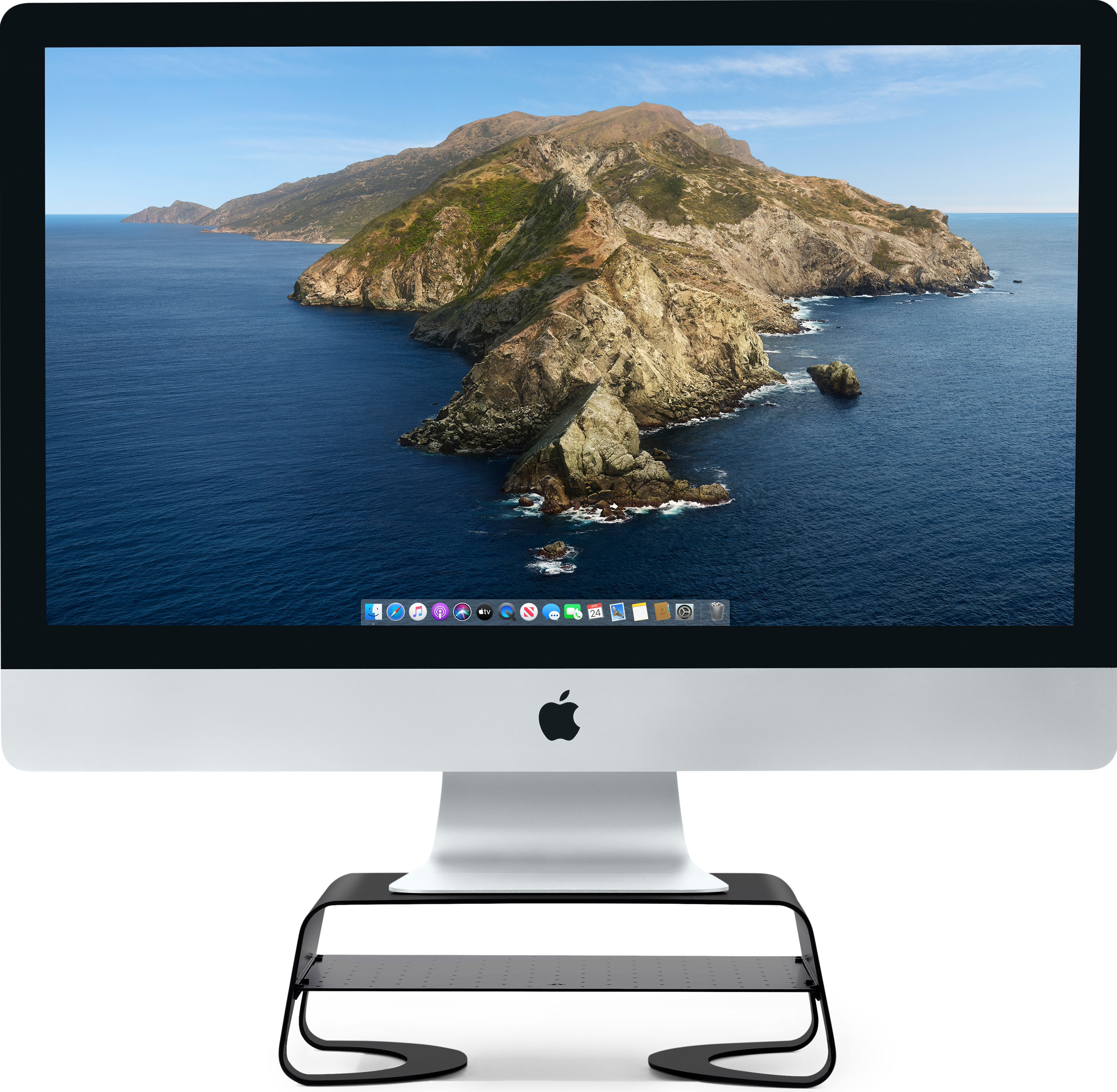 Подставка Twelve South Curve Riser, для iMac, черный (12-1835)