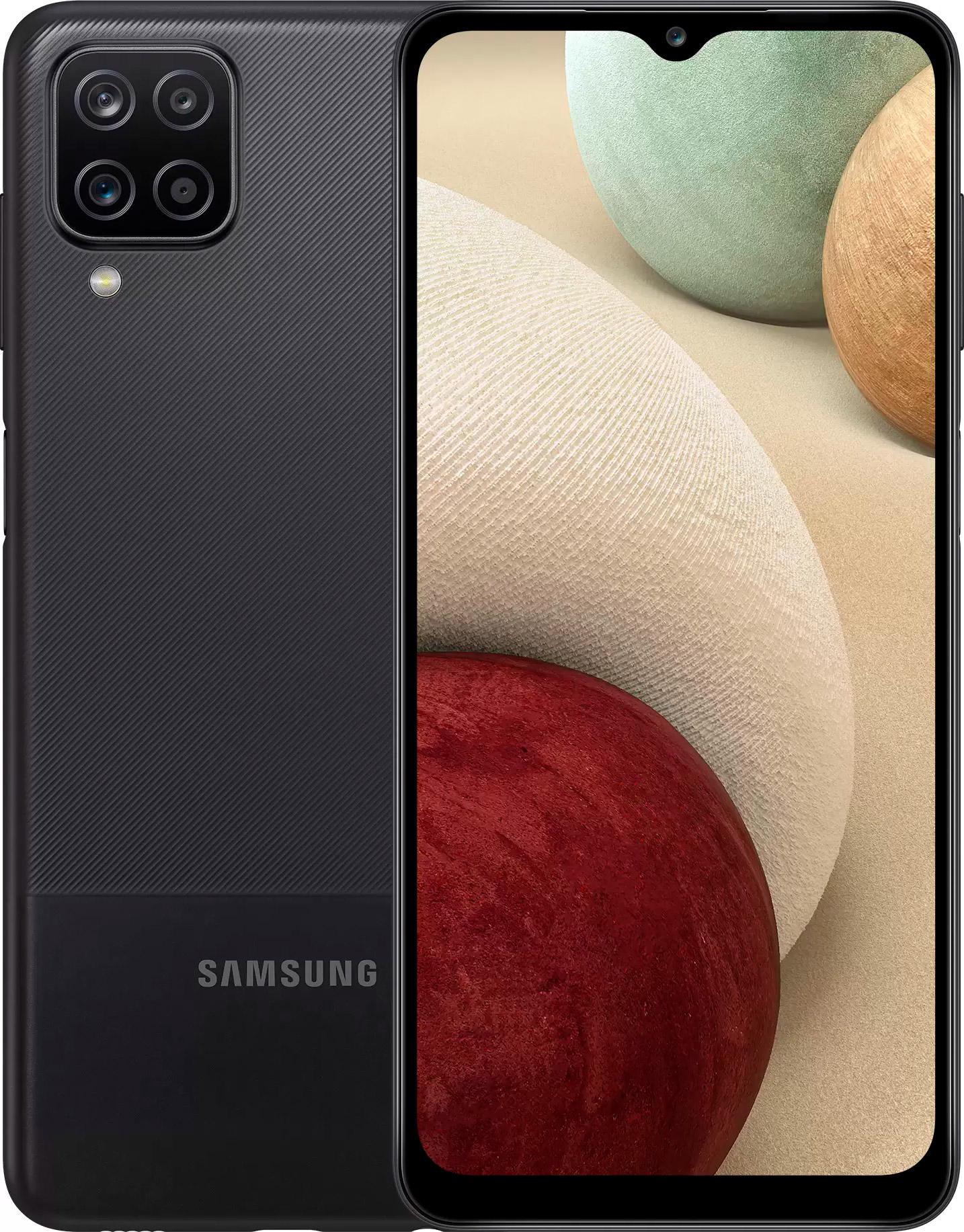 Смартфон Samsung Galaxy A12 3Gb/32Gb Android черный (SM-A127FZKUSER),  925338 купить в Барнауле в интернет-магазине e2e4