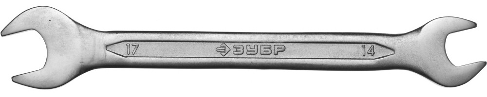 

Ключ гаечный рожковый 14x17 мм, CrV, ЗУБР МАСТЕР 27010-14-17_z01, 27010-14-17_z01