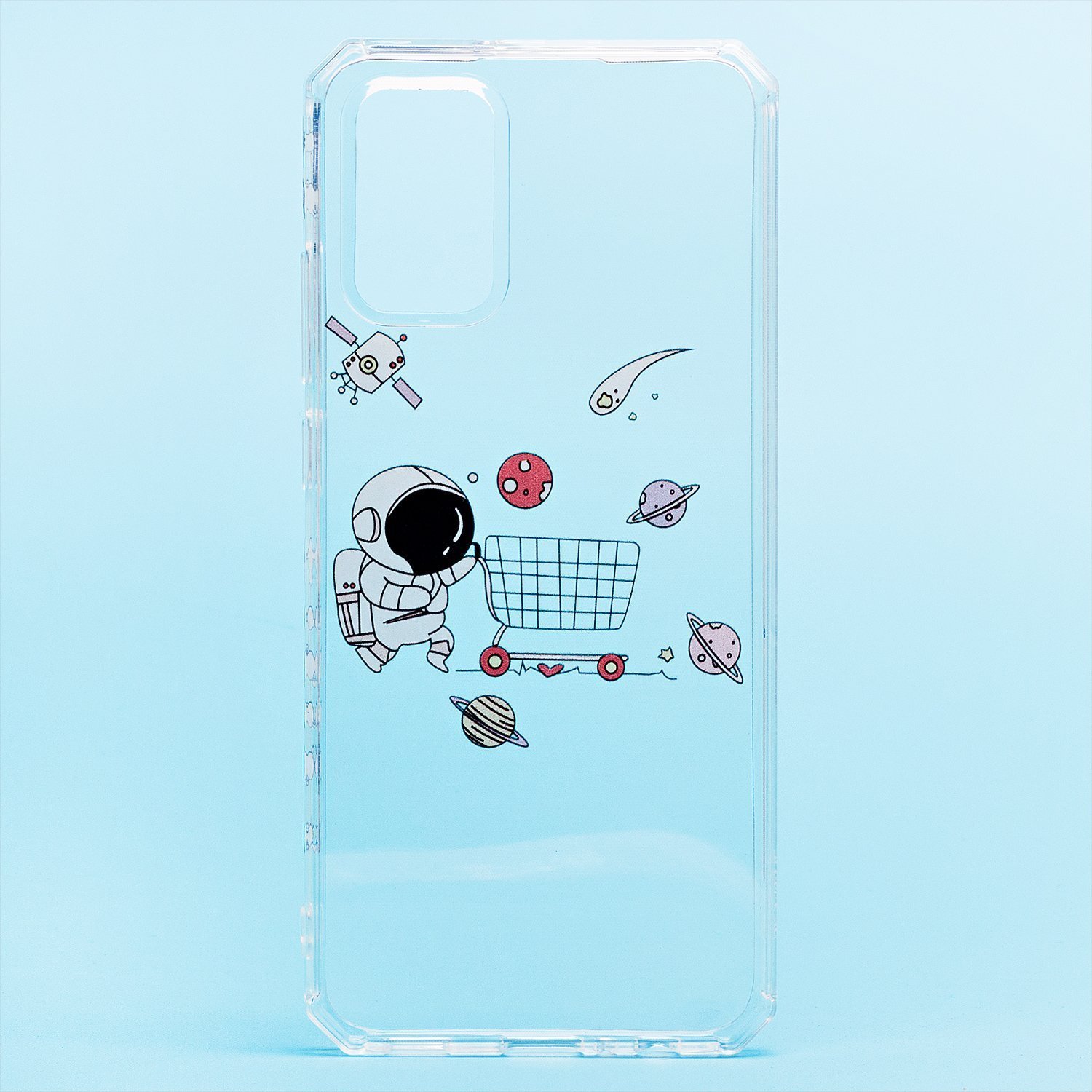 

Чехол-накладка SC231 для смартфона Samsung SM-A025 Galaxy A02s, силикон, принт 001 (129663)