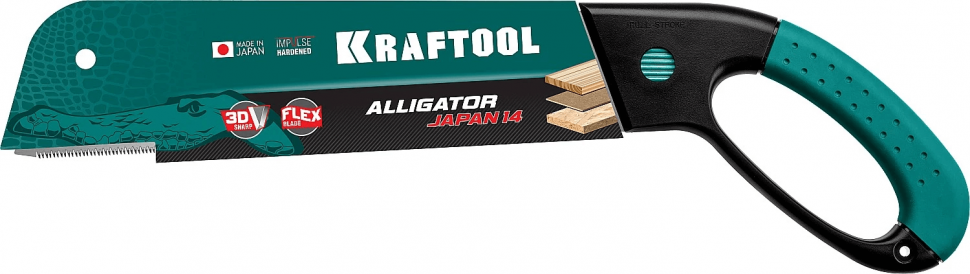 

Ножовка по дереву Kraftool KATRAN FINE CUT CARPENTRY, длина полотна 300 мм (1-15181-30-14), FINE CUT CARPENTRY