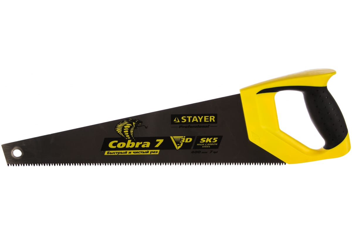 

Ножовка универсальная STAYER PROFESSIONAL GX700, шаг зубьев 3.5 мм, длина полотна 500 мм (15135-50), GX700
