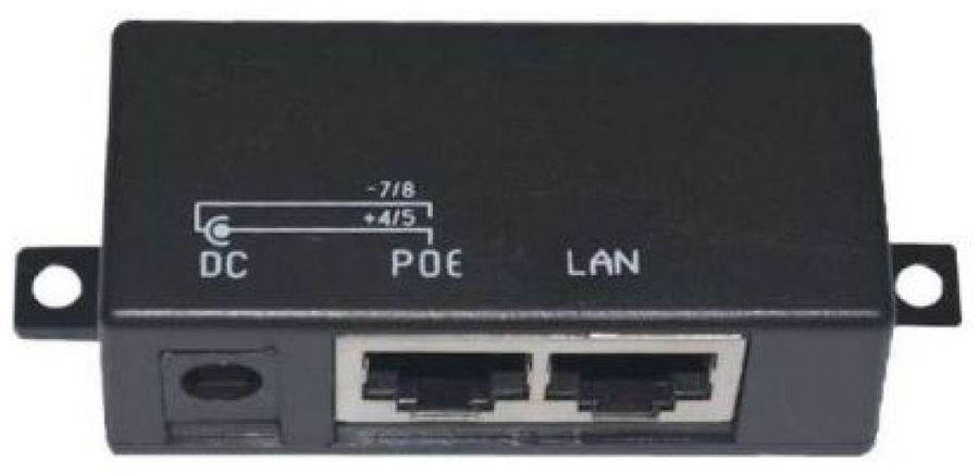 PoE-инжектор Osnovo MIDSPAN-1/P1, 100 Мбит/с