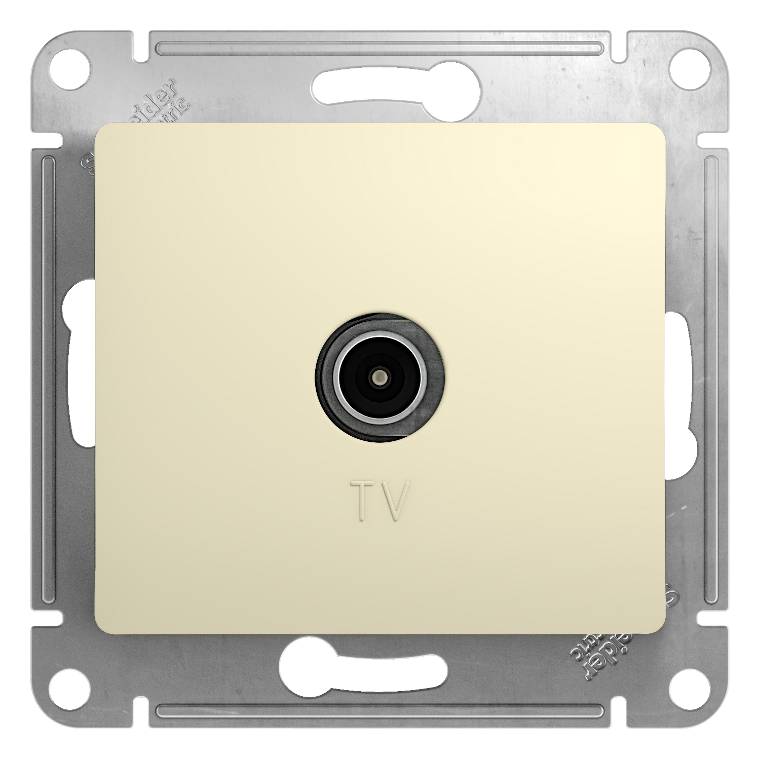 

Розетка TV Schneider Electric Glossa, бежевый, механизм без рамки (GSL000291)