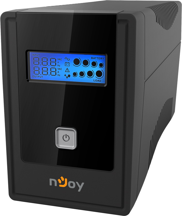 ИБП nJoy Cadu 650, 650 VA, 360 Вт, EURO, розеток - 2, черный (UPCMTLS665TCAAZ01B)