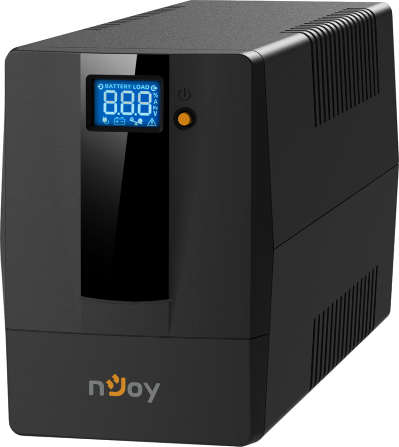 

ИБП nJoy Horus Plus 800, 800VA, 480W, EURO, розеток - 2, USB, черный (PWUP-LI080H1-AZ01B), 800