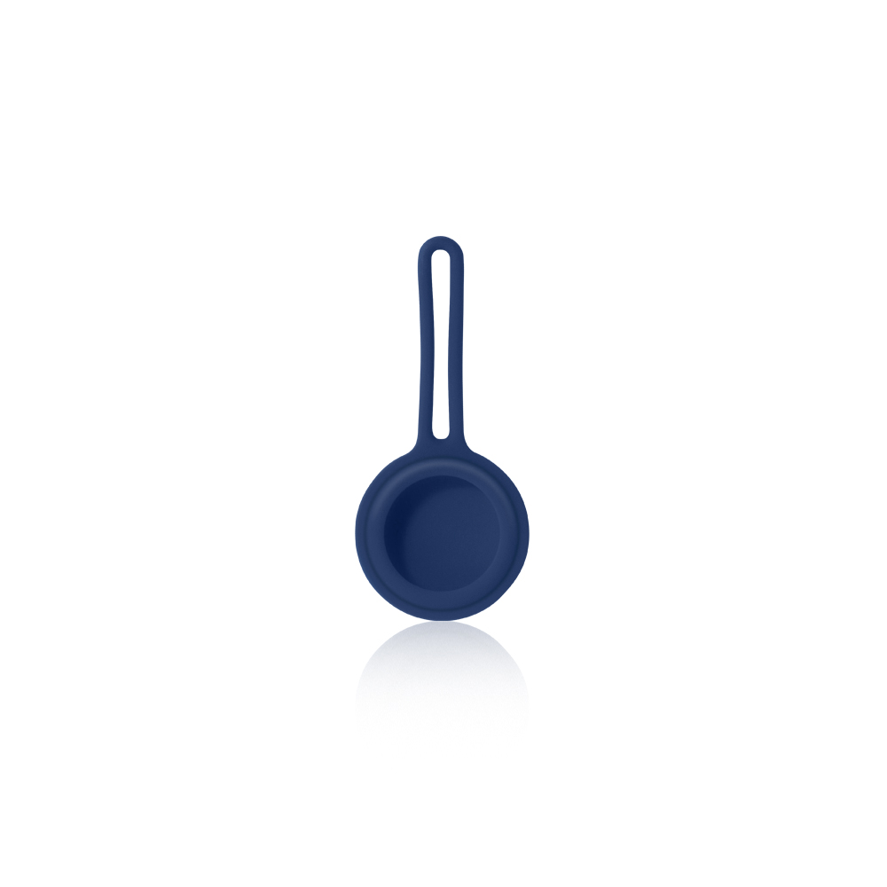 

Чехол DF 03, Apple для AirTag, силиконовый, синий (DF iTag-03), 03