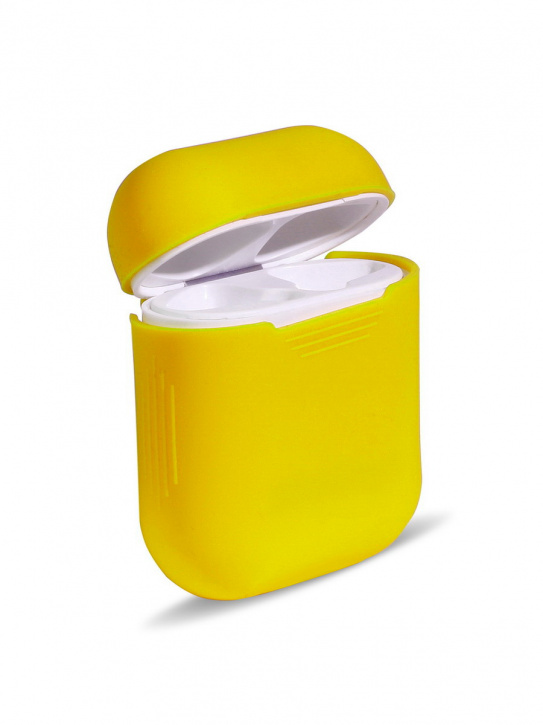 Чехол Smartbuy, силиконовый для Apple AirPods, желтый (SBECASE-001S-YE)