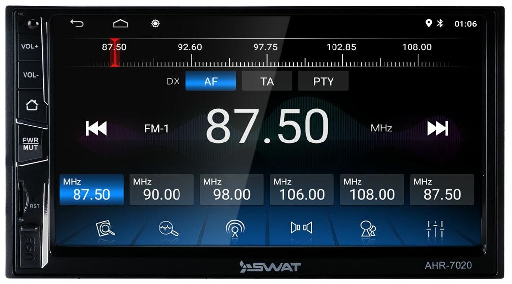 

Автомагнитола Swat AHR-7020 2DIN 4x50Вт (плохая упаковка)(SWAT AHR-7020), AHR-7020