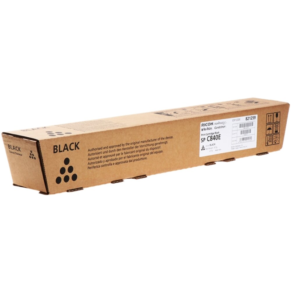 

Картридж лазерный Ricoh SPC840E/821259, черный, 43000 страниц, оригинальный для Ricoh SPC84x, SPC840E