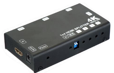 Разветвитель HDMI Osnovo D-HI104/1, 1xHDMI-4xHDMI, 1920x1080 (D-HI104/1)