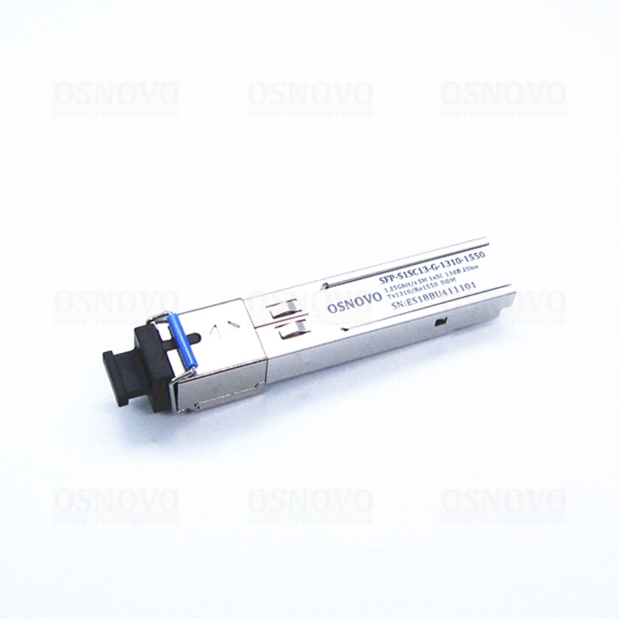 Модуль SFP Osnovo SFP-S1SC13-G-1310-1550, до 20 км