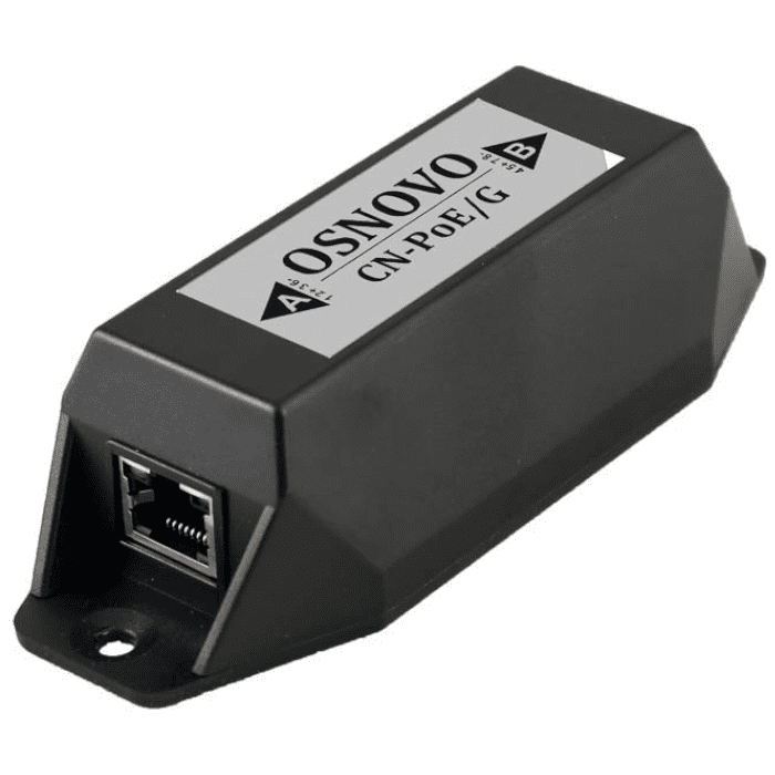 

PoE-конвертер Osnovo CN-POE/G, 802.3af / 802.3at, 1 Гбит/с, 30W (CN-POE/G), CN-POE/G