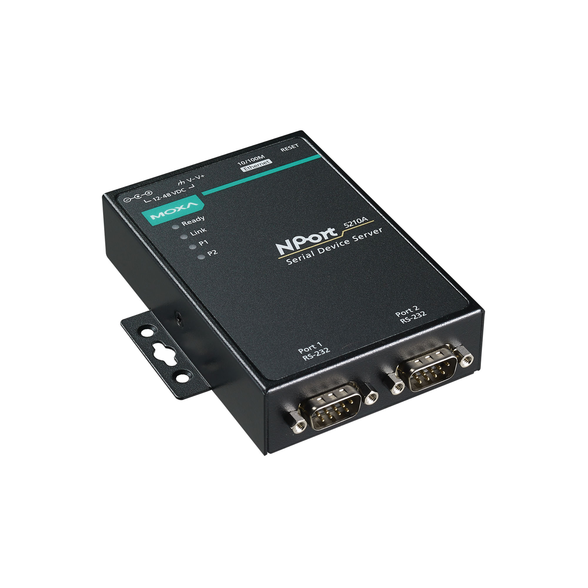 

Преобразователь MOXA NPORT 5210A, serial в ethernet , черный (NPORT 5210A), NPORT 5210A