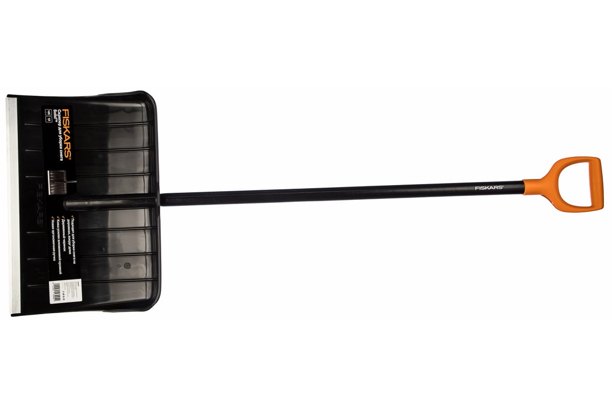

Лопата снеговая с черенком FISKARS Solid, ширина 53.5см (1026792), 0