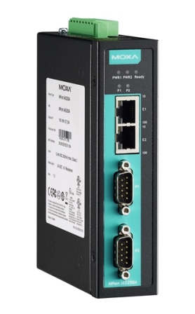 

Преобразователь MOXA NPORT IA5250A, 2xEthernet 10/100 Base T(X) (разъем RJ45) в 2xRS-232/422/485 (NPORT IA5250A), NPORT IA5250A