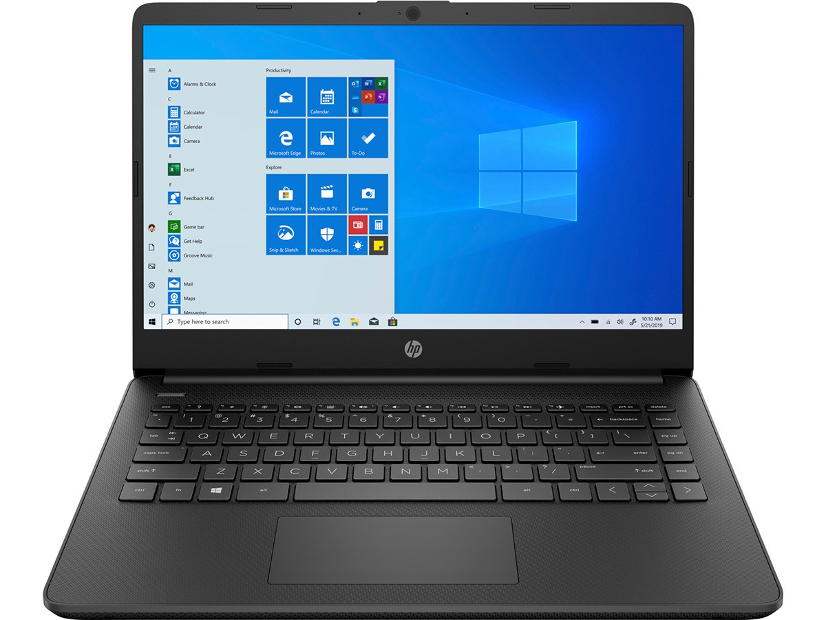 Ноутбук 14" HP 14s-dq3004ur, черный (3E7L8EA)