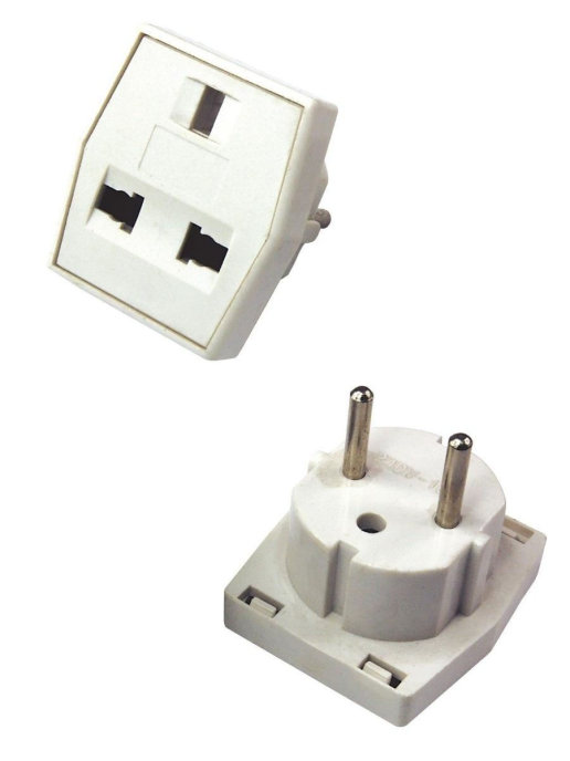 

Переходник питания (адаптер) универсальный-Europlug(M), 16A, белый PROconnect Квадрат (11-1011-9), 0