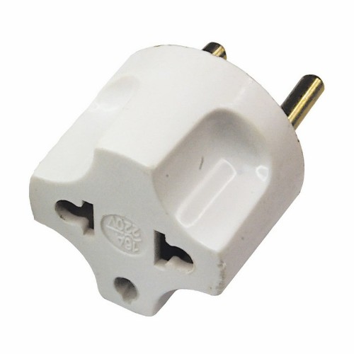 

Переходник питания (адаптер) универсальный-Europlug(M), 10A, белый REXANT Питер (11-1031)