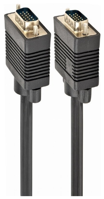 

Кабель VGA(15M)-VGA(15M), экранированный, ферритовый фильтр, 5 м, черный Cablexpert CC-PPVGA-5M (CC-PPVGA-5M), CC-PPVGA-5M