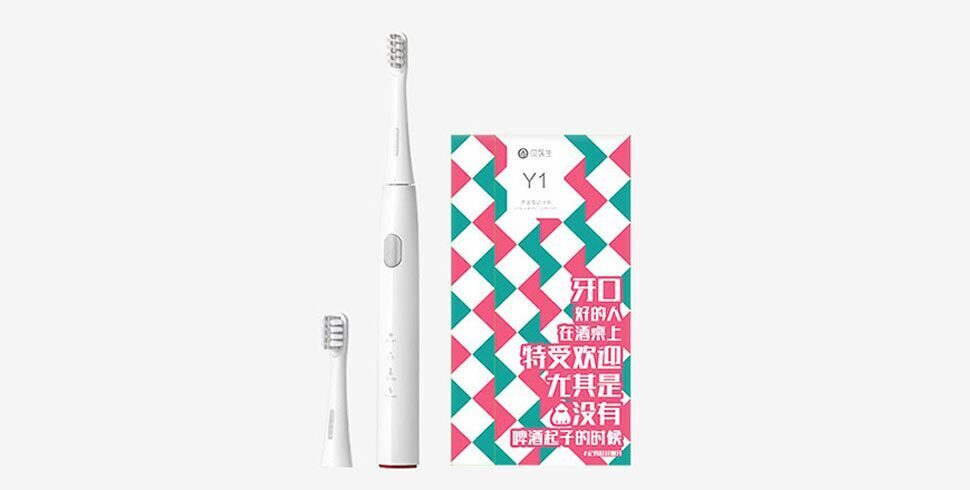 

Зубная щетка электрическая DR.BEI YMYM GY1 White, 2-насадки, 1-режим, белый (YMYM GY1 White), YMYM GY1 White