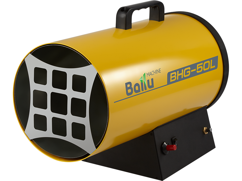 

Тепловая пушка газовая 103 Вт, 1000 м³/час, 220/230 В, Ballu BHG-50L (НС-1275319), Желтый, BHG-50L