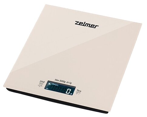 

Кухонные весы электронные Zelmer ZKS1100 5кг, бежевый, ZKS1100