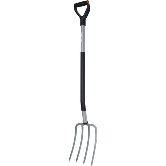 

Вилы FISKARS Ergonomic, с черенком, 4 зуба (1001413), 0