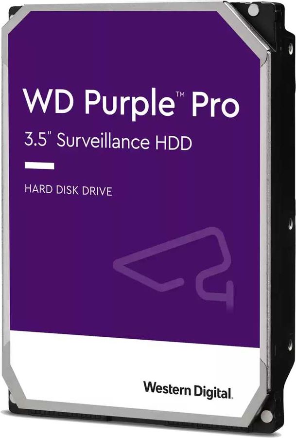 Жесткий диск (HDD) Western Digital 10Tb Purple Pro, 3.5", 7200rpm