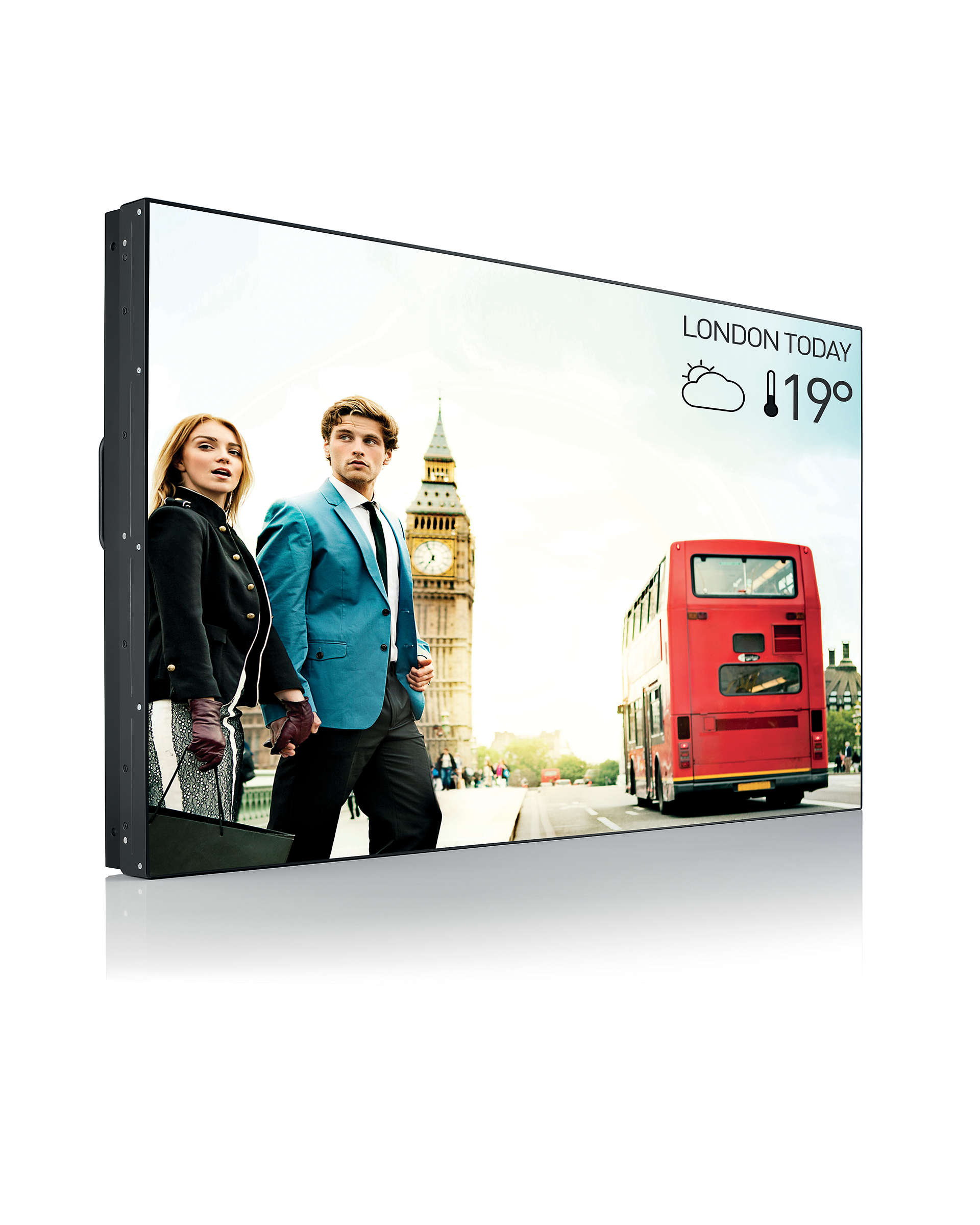 

Дисплей для видеостен 49" Philips 49BDL2005X, 1080p Full HD, 450кд/м2, Rj-45, HDMI, DVI, VGA, DisplayPort, USB, черный (49BDL2005X), 49BDL2005X