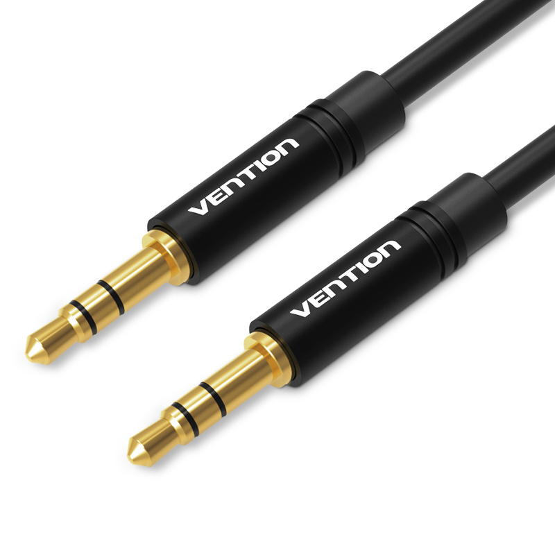 

Кабель Jack 3.5mm(M)-Jack 3.5mm(M), 1м, черный Vention BAKBF (BAKBF), BAKBF