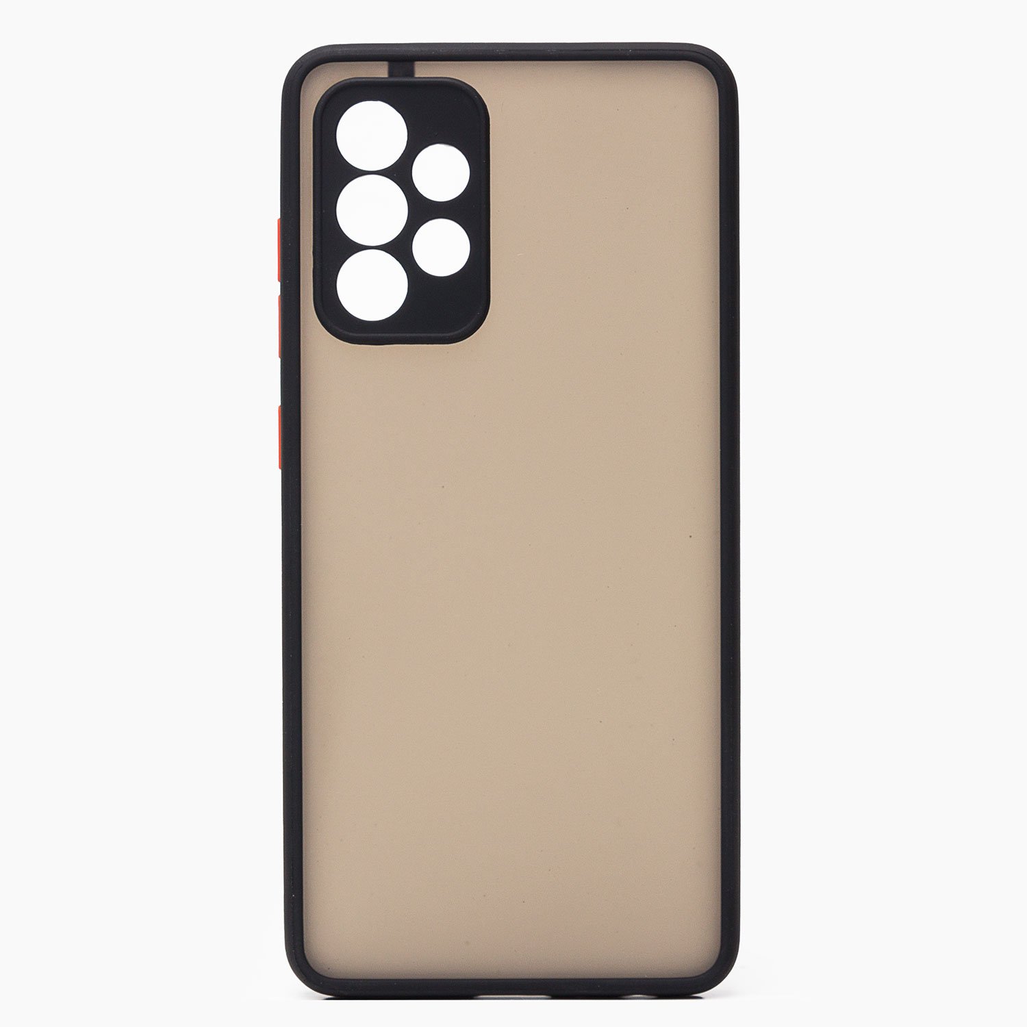 

Чехол-накладка PC041 для смартфона Samsung SM-A525 Galaxy A52, черный (130978)