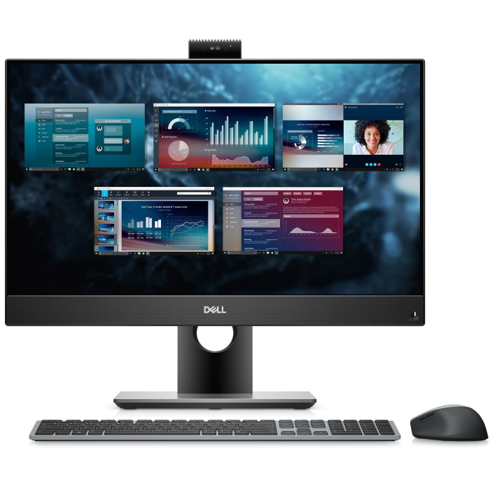 

Моноблок Dell Optiplex 7490 23.8" 1920x1080, Intel Core i5-10505 3.2GHz, 8Gb RAM, 256Gb SSD, Intel UHD Graphics, WiFi, BT, Cam, W10Pro, серый, клавиатура, мышь (7490-0167), 7490