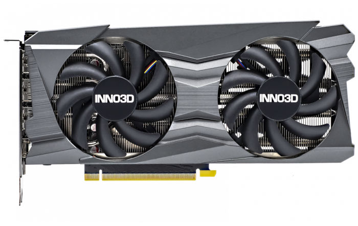 

Видеокарта Inno3D NVIDIA GeForce RTX 3060 TWIN X2 OC, 12Gb DDR6, 192 бит, PCI-E, HDMI, 3DP, Retail (N30602-12D6X-11902120H), TWIN X2 OC