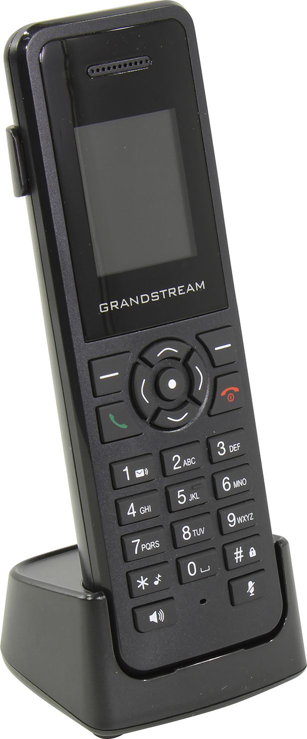 

Дополнительная трубка VoIP Grandstream DP720 для DP750/DP752, черный (DP720), DP720