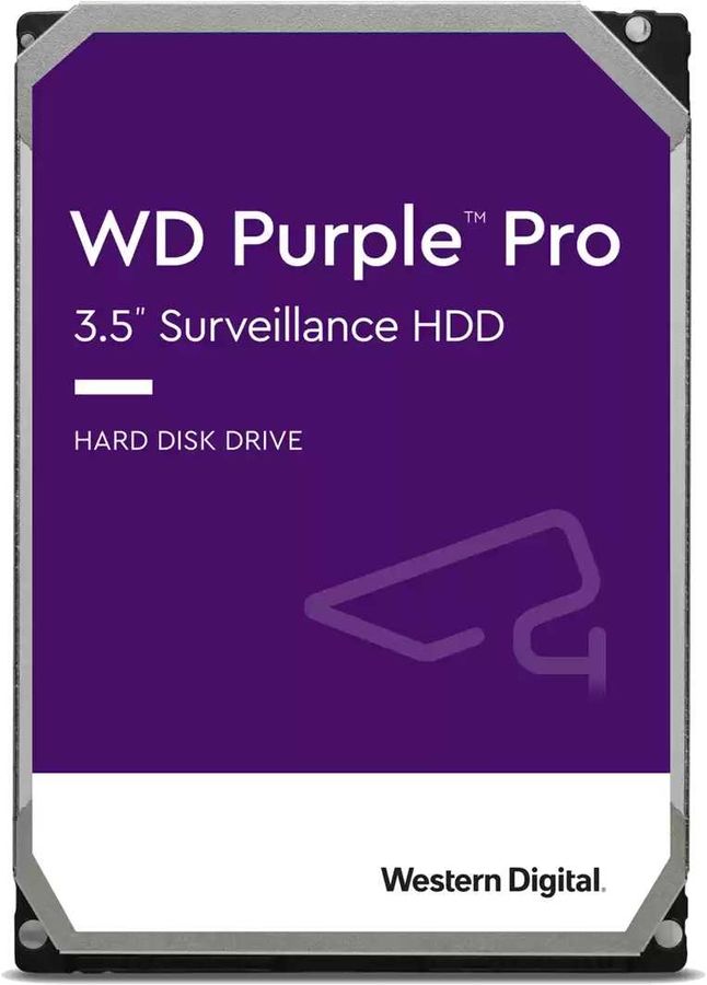 Жесткий диск (HDD) Western Digital 8Tb Purple Pro, 3.5", 7200rpm