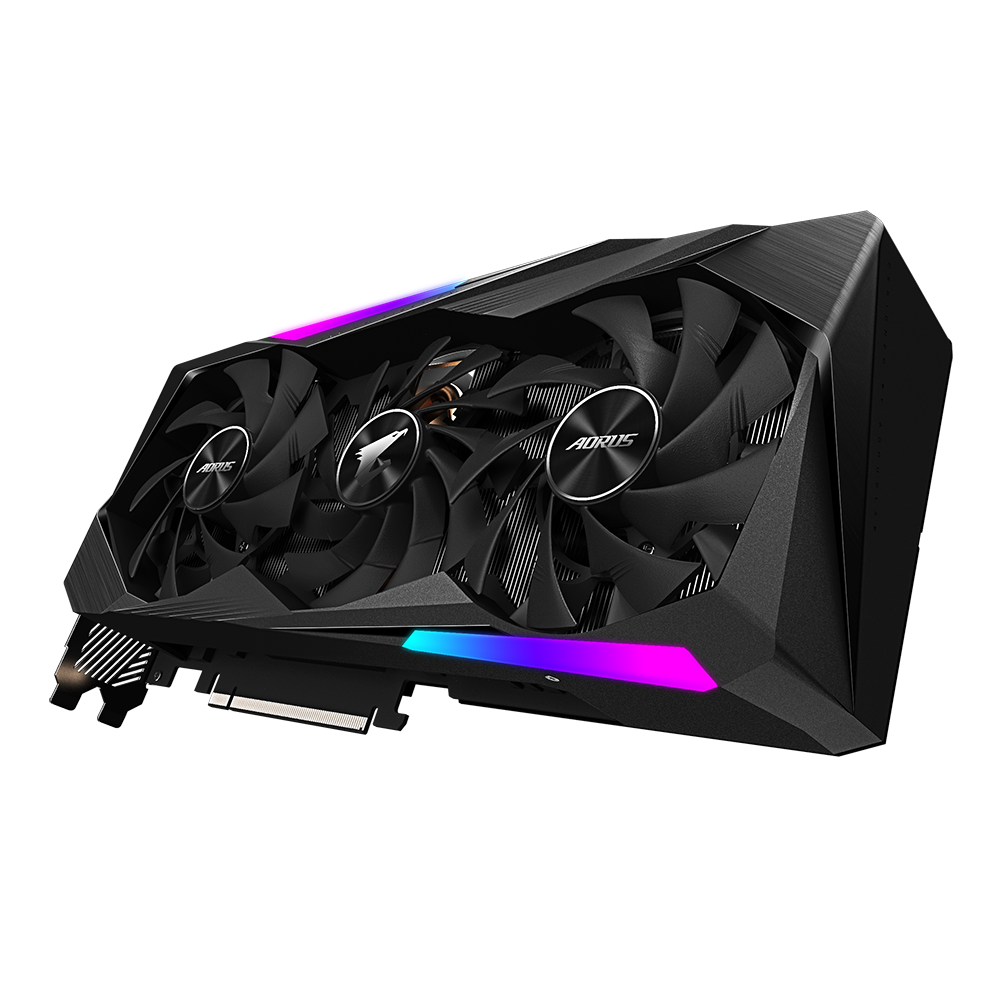 Видеокарта GIGABYTE NVIDIA GeForce RTX 3070 AORUS Master 8G, 8Gb