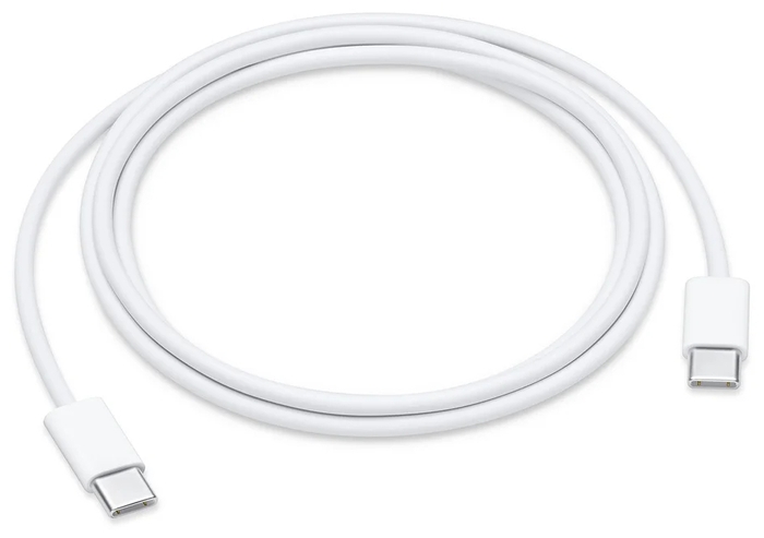 

Кабель Type-c-Type С Quick Charge, 1м, белый Apple (MUF72ZM/A)