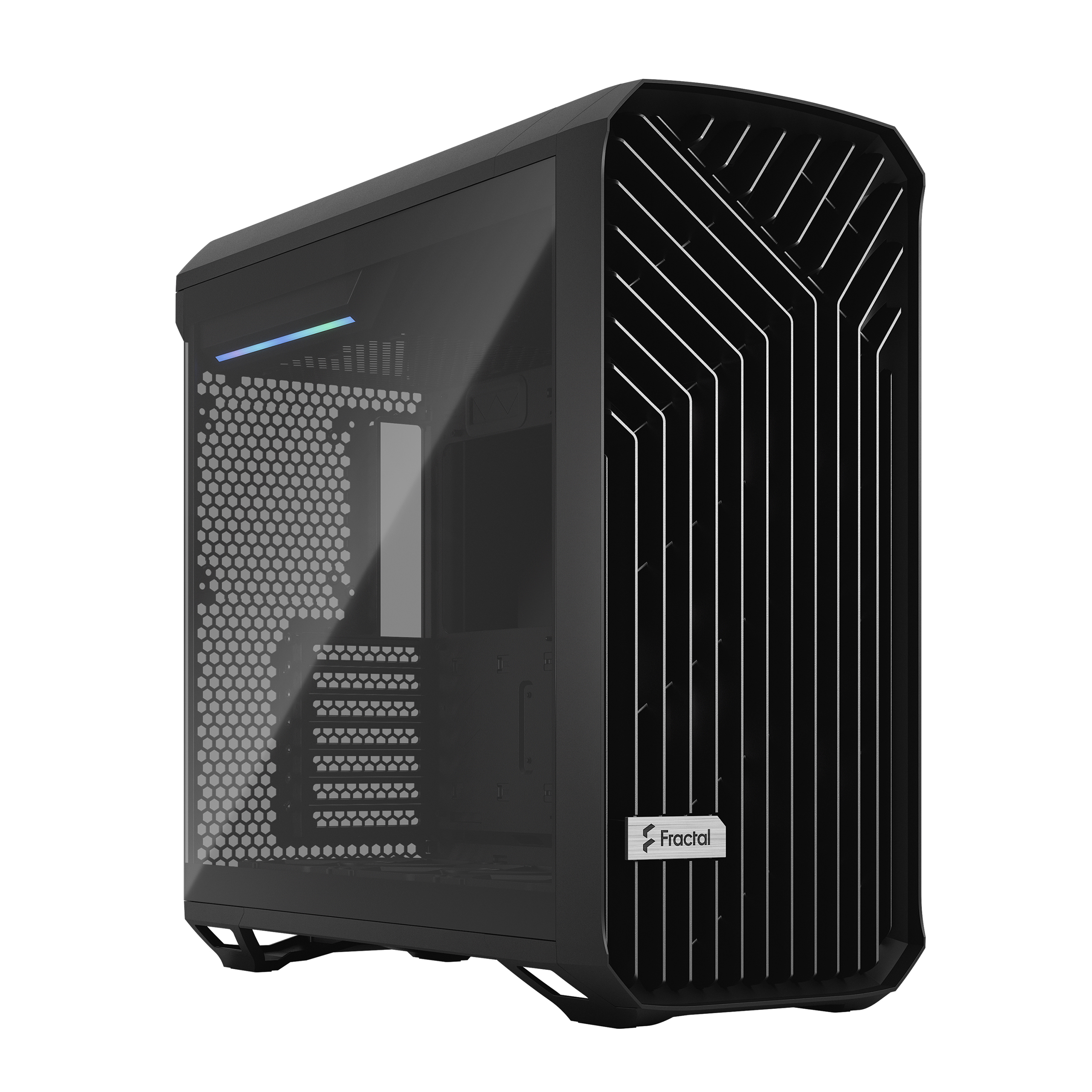 Корпус Fractal Design Torrent Black TG Light Tint, EATX, Midi-Tower, 2xUSB 3.0, USB Type-C, черный, без БП (FD-C-TOR1A-01)