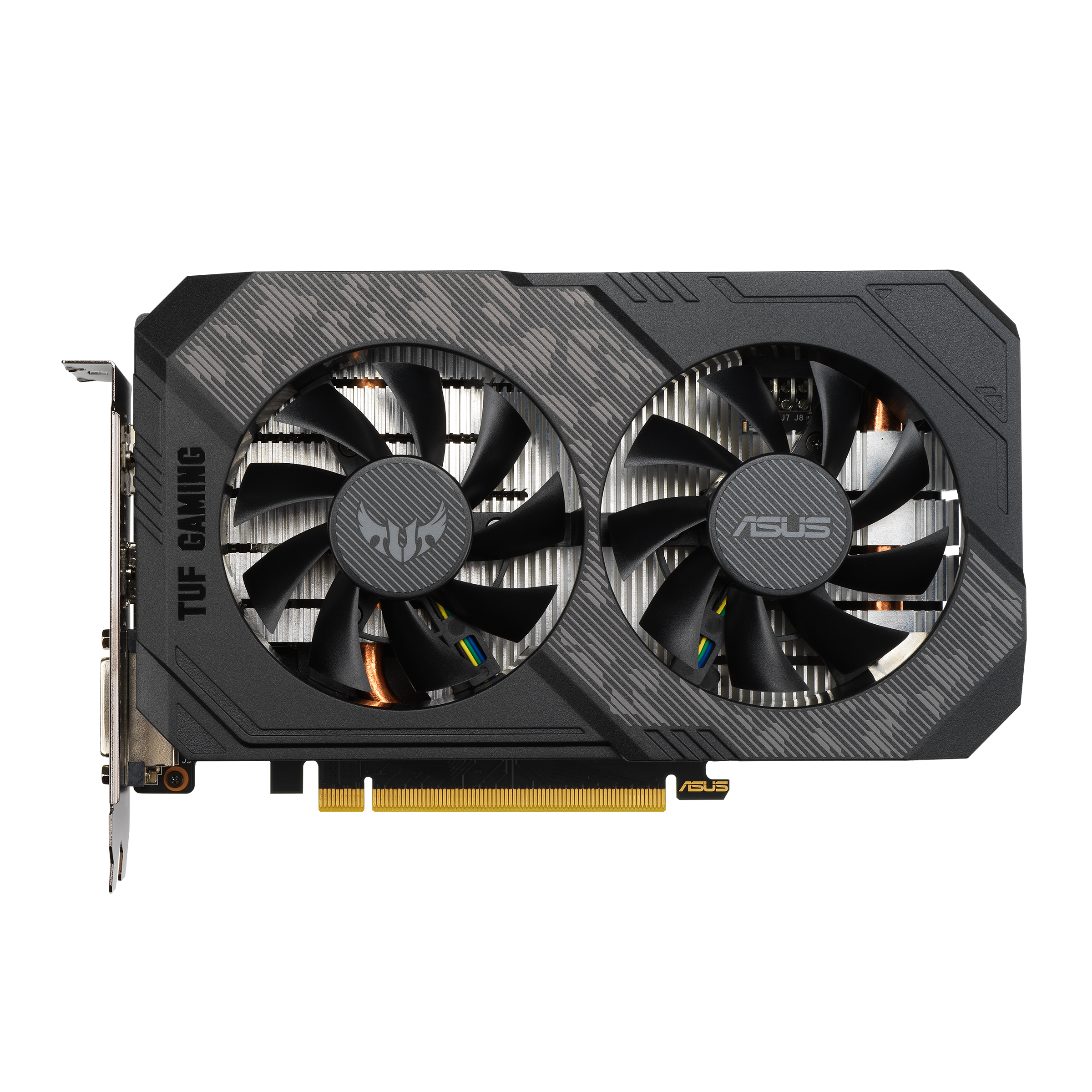 Видеокарта ASUS NVIDIA GeForce GTX1660Ti TUF Gaming, 6Gb DDR6, 192bit, PCI-E, DVI, 2HDMI, DP, Retail (TUF-GTX1660TI-6G-EVO-GAMING) - фото 1