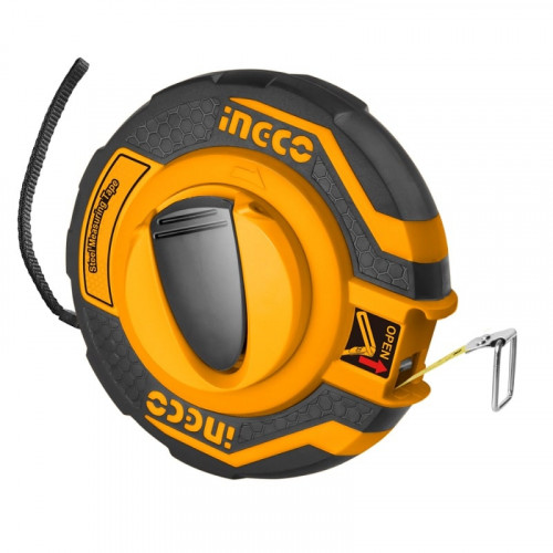 

Лента мерная 30 м x 1.25 см, прорезиненный корпус, INGCO HSMT8430 (HSMT8430), HSMT8430