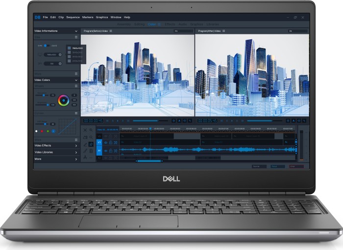 

Ноутбук Dell Precision 7560 15.6" 3840x2160, Intel Core i7-11850H 2.5GHz, 16Gb RAM, 1Tb SSD, NVIDIA GeForce RTX A2000-4Gb, WiFi, BT, Cam, W10Pro, серый (7560-0754), 7560