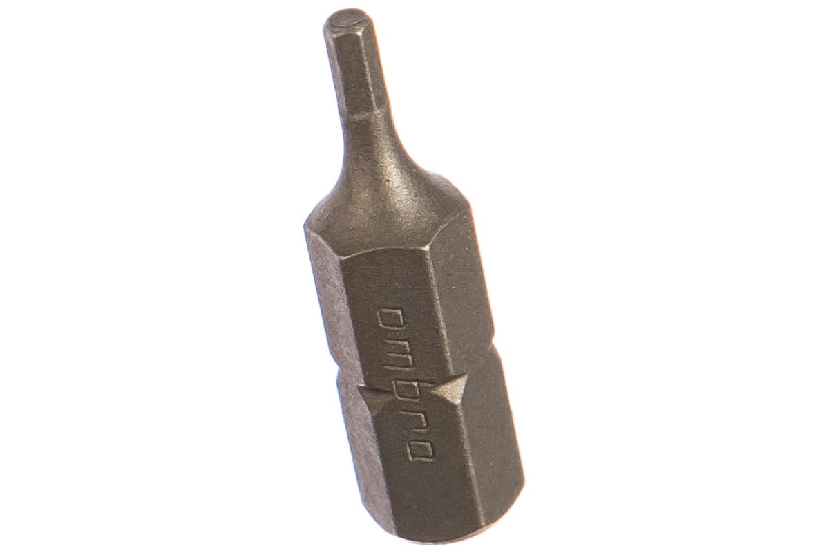 

Бита односторонняя Ombra HEX2, 25мм, 1/4 (тип С), 1шт. (514220)