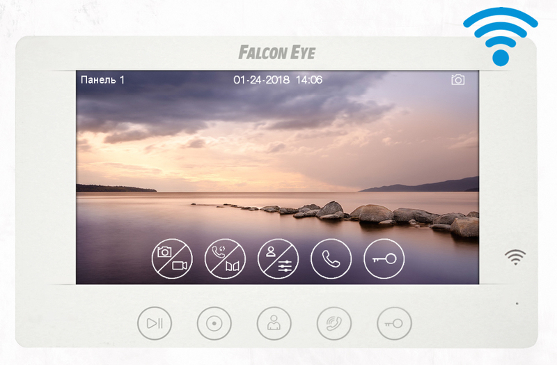 Видеодомофон Falcon Eye Cosmo HD Wi-Fi, 7" 800x480