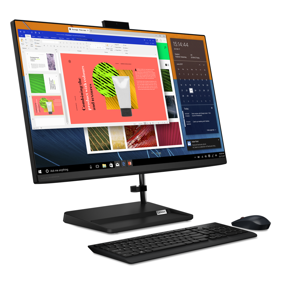 

Моноблок Lenovo IdeaCentre AIO 3 27ALC6 27" 1920x1080, AMD Ryzen 3 5300U 2.6GHz, 8Gb RAM, 512Gb SSD, DVD-RW, AMD Radeon Graphics, WiFi, BT, Cam, DOS, черный, клавиатура, мышь (F0FY0005RK), 27ALC6