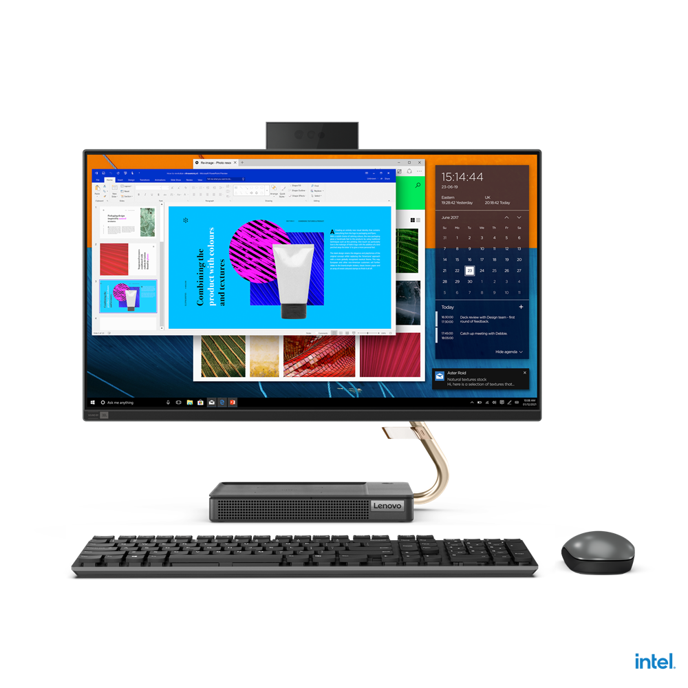 

Моноблок Lenovo IdeaCentre AIO 5 24IOB6 23.8" 1920x1080, Intel Core i5-11400T 1.3 ГГц, 8Gb RAM, 512Gb SSD, Intel UHD Graphics, WiFi, BT, Cam, без ОС, серый, клавиатура, мышь (F0G3000RRK), 24IOB6