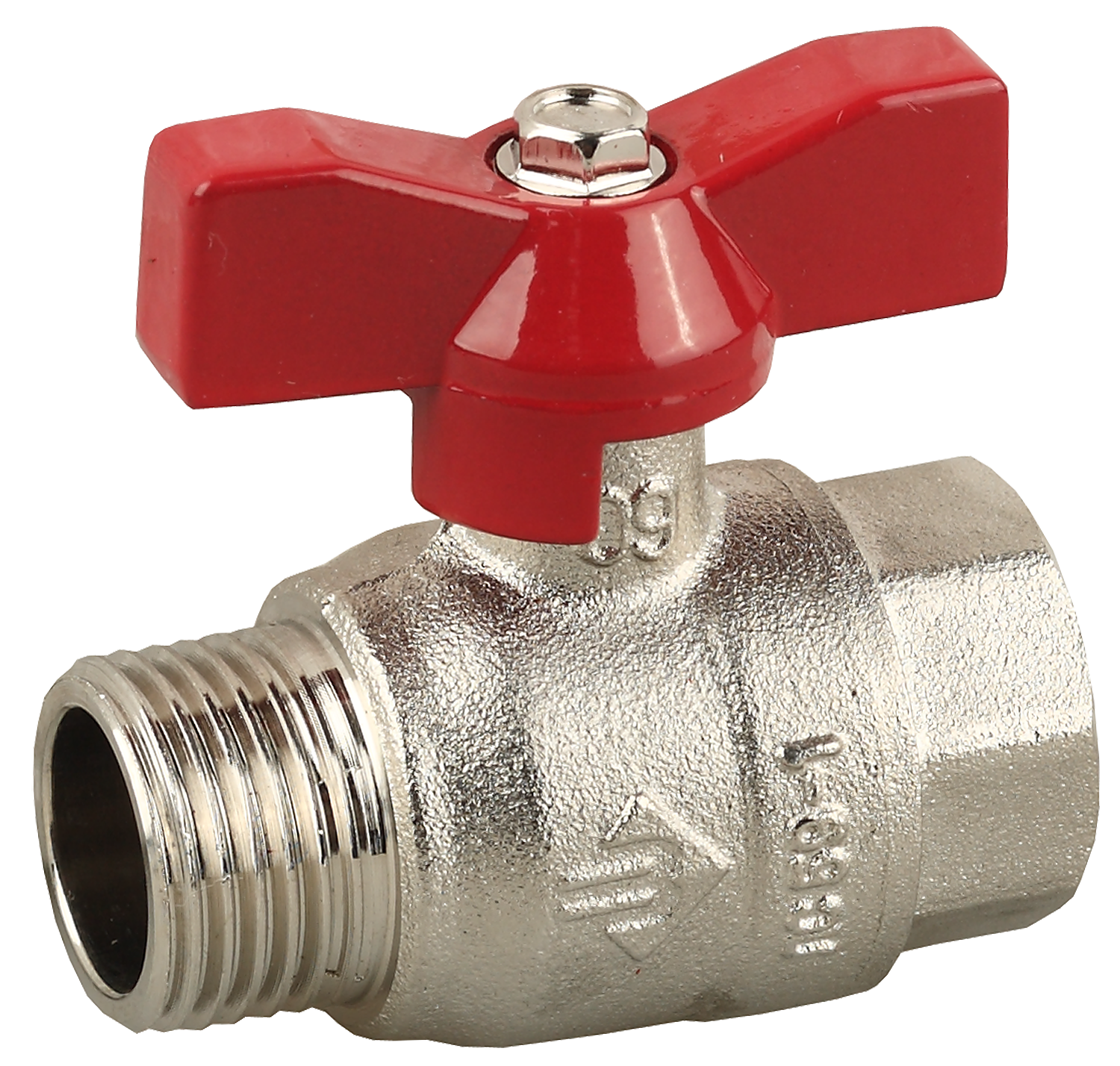 

Кран шаровый прямой Зубр Мастер 1/2"x1/2", ВР/НР, ни­ке­ли­ро­ван­ная ла­тунь (51354-N-1/2)